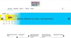 Desktop Screenshot of matbaanedir.com